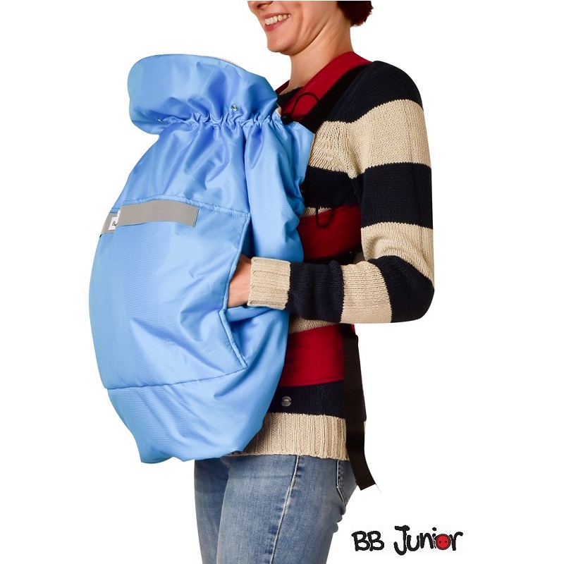 Protectie universala de iarna pentru sisteme de purtat, bleu, BB Junior